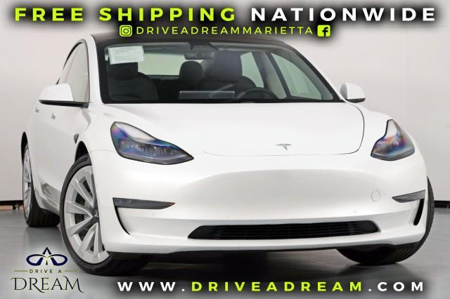 used 2021 Tesla Model 3 car, priced at $22,500