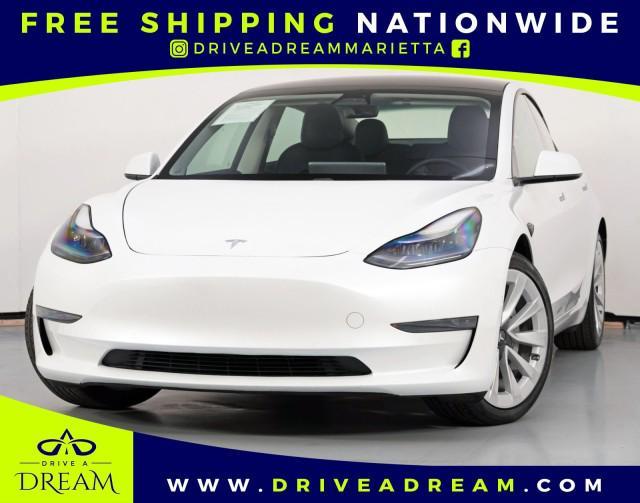 used 2021 Tesla Model 3 car, priced at $22,500