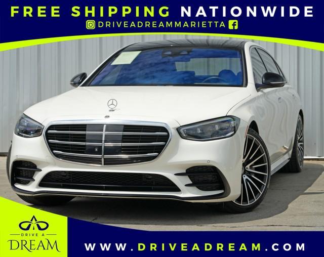 used 2022 Mercedes-Benz S-Class car, priced at $56,000