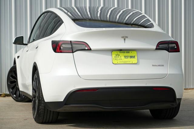 used 2022 Tesla Model Y car, priced at $27,000