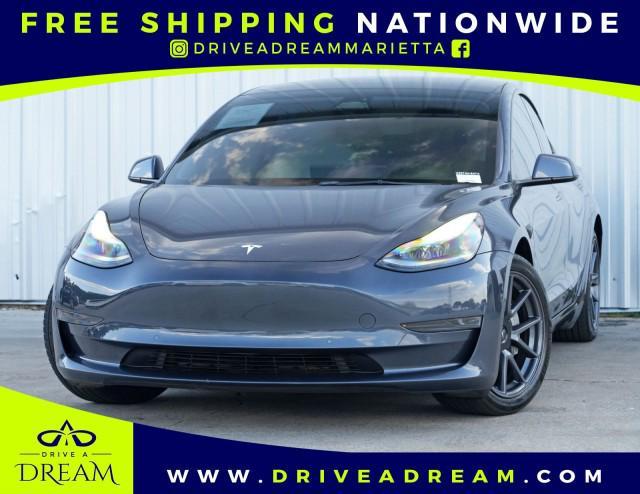 used 2022 Tesla Model 3 car, priced at $21,500