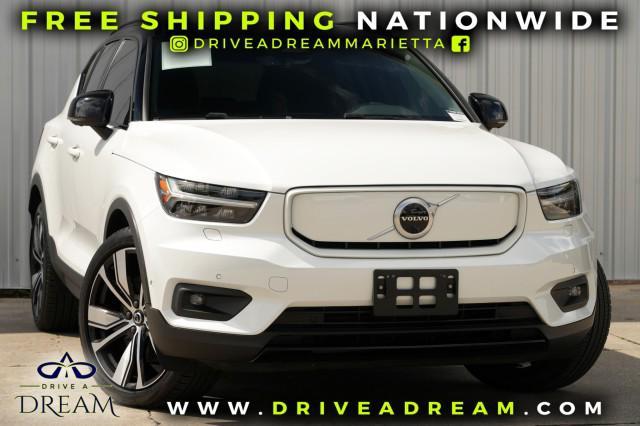 used 2022 Volvo XC40 Recharge Pure Electric car, priced at $22,000