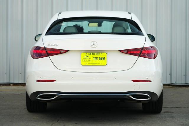 used 2022 Mercedes-Benz C-Class car, priced at $28,500