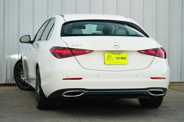 used 2022 Mercedes-Benz C-Class car, priced at $28,500