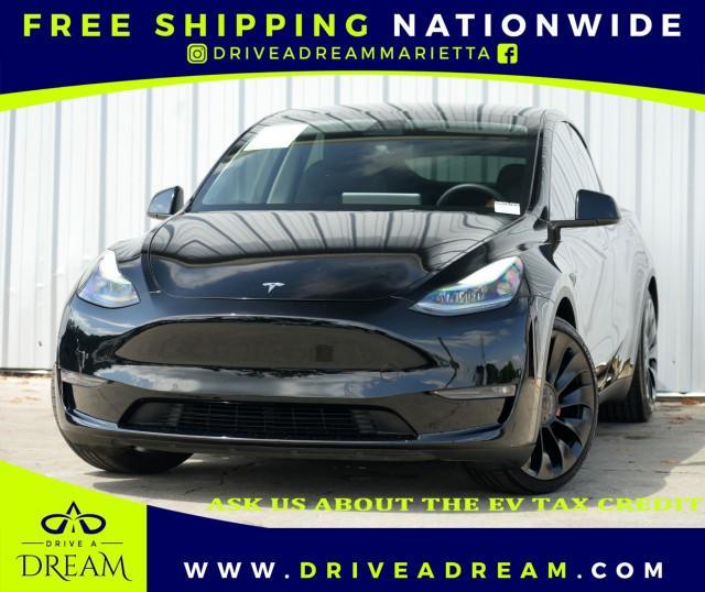 used 2022 Tesla Model Y car, priced at $25,000