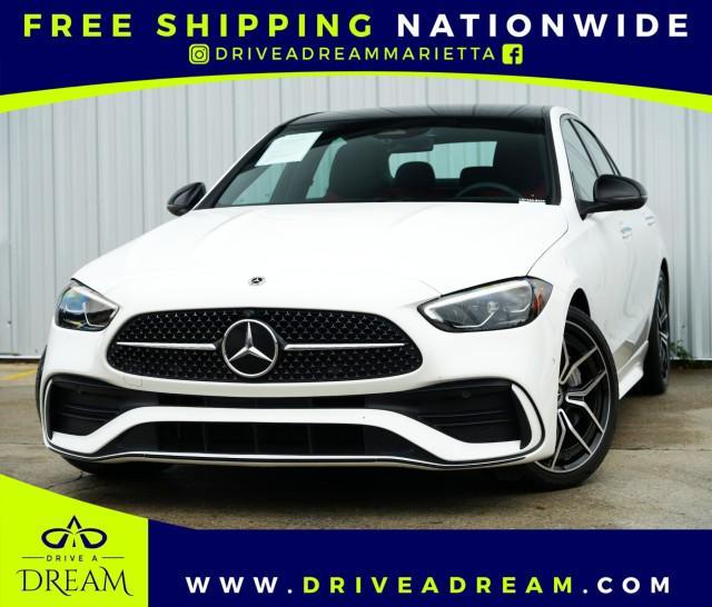 used 2023 Mercedes-Benz C-Class car, priced at $32,500
