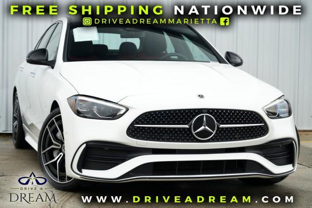 used 2023 Mercedes-Benz C-Class car, priced at $32,500