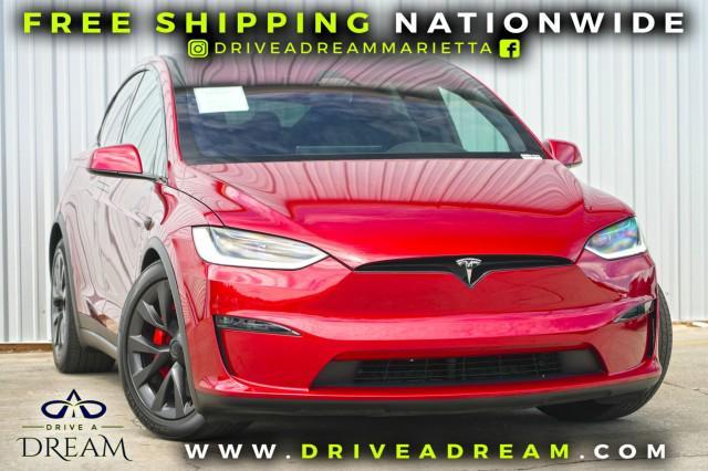 used 2023 Tesla Model X car, priced at $57,500