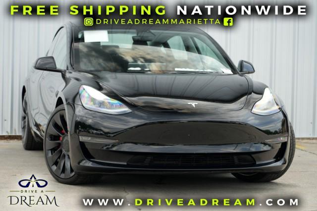 used 2023 Tesla Model 3 car, priced at $25,750
