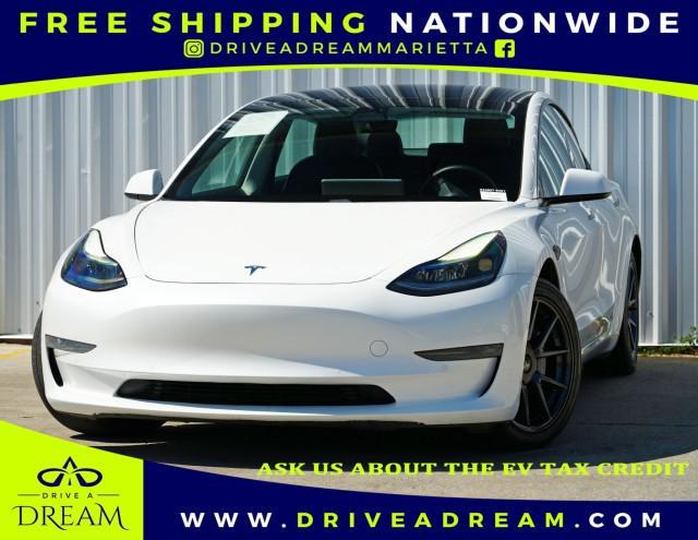 used 2021 Tesla Model 3 car, priced at $20,500