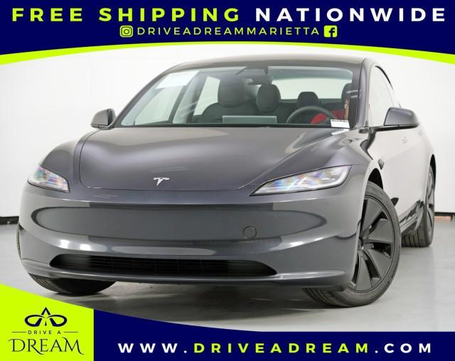 used 2024 Tesla Model 3 car, priced at $28,000