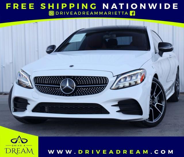 used 2020 Mercedes-Benz C-Class car, priced at $27,000
