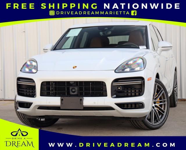 used 2021 Porsche Cayenne E-Hybrid car, priced at $102,000