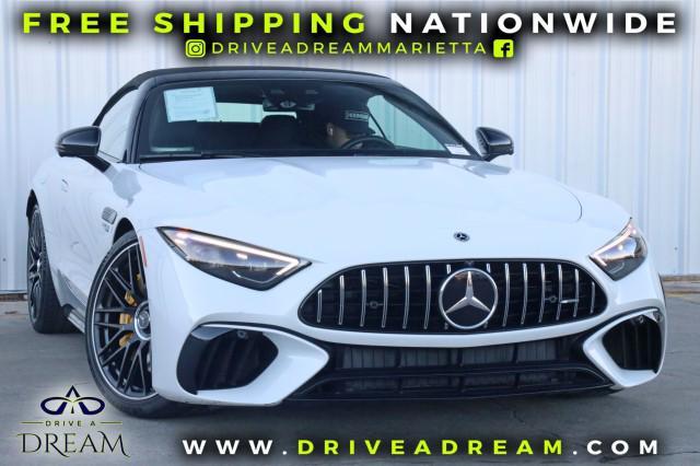 used 2022 Mercedes-Benz AMG SL 55 car, priced at $81,000