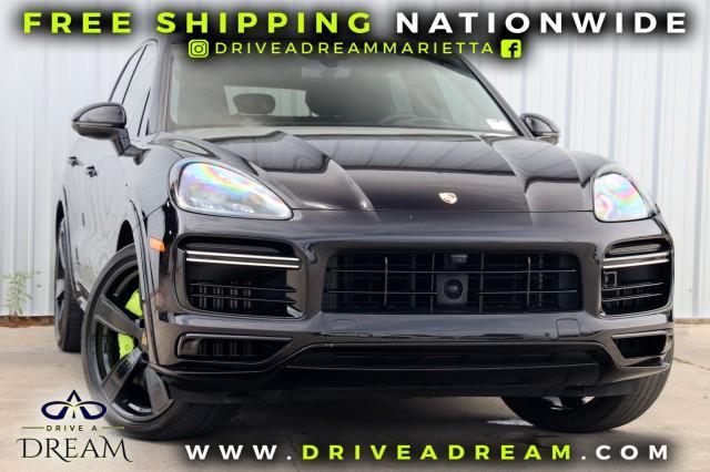 used 2021 Porsche Cayenne E-Hybrid car, priced at $92,500