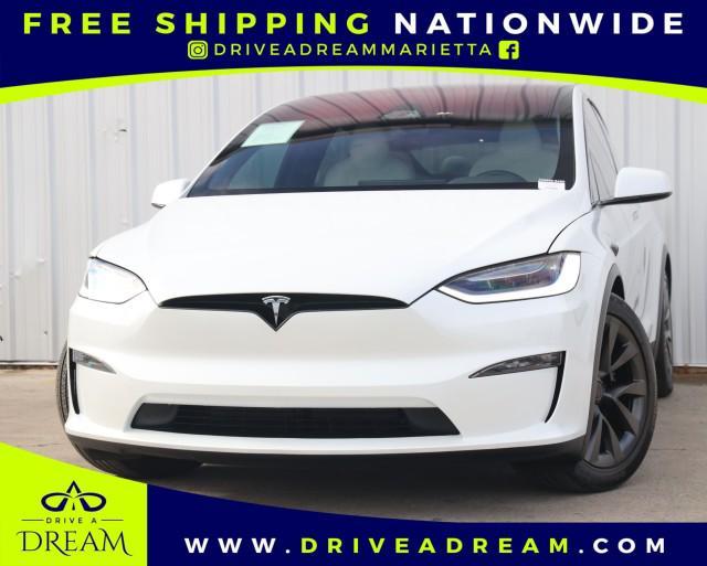 used 2023 Tesla Model X car, priced at $56,500