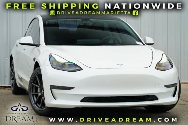 used 2023 Tesla Model 3 car, priced at $21,500
