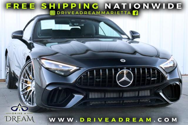 used 2022 Mercedes-Benz AMG SL 63 car, priced at $93,000