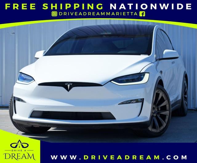 used 2022 Tesla Model X car, priced at $43,000