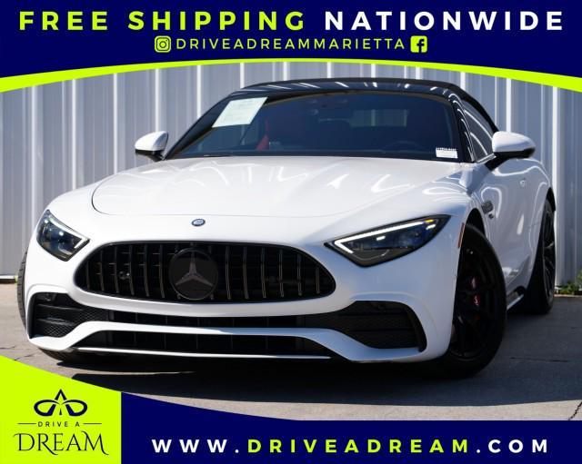 used 2023 Mercedes-Benz AMG SL 43 car, priced at $64,000
