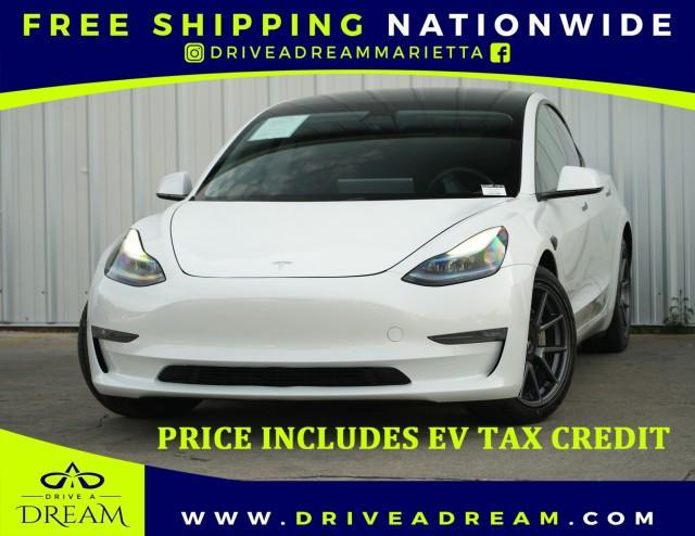 used 2021 Tesla Model 3 car, priced at $16,000