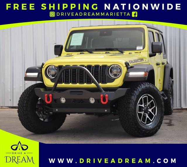 used 2024 Jeep Wrangler car, priced at $48,000