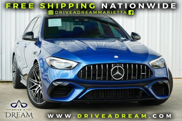 used 2024 Mercedes-Benz AMG C 63 car, priced at $62,750
