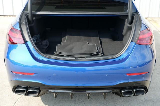 used 2024 Mercedes-Benz AMG C 63 car, priced at $62,750