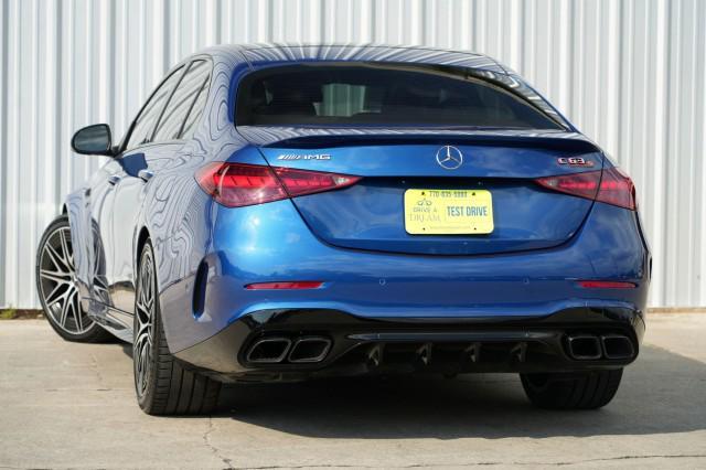 used 2024 Mercedes-Benz AMG C 63 car, priced at $62,750