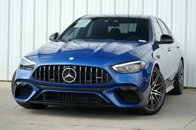 used 2024 Mercedes-Benz AMG C 63 car, priced at $62,750