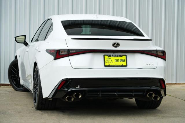 used 2023 Lexus IS 500 car, priced at $55,000