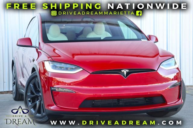 used 2022 Tesla Model X car, priced at $56,000