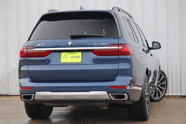 used 2021 BMW X7 car, priced at $44,000