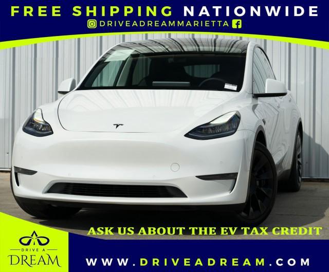used 2021 Tesla Model Y car, priced at $25,000