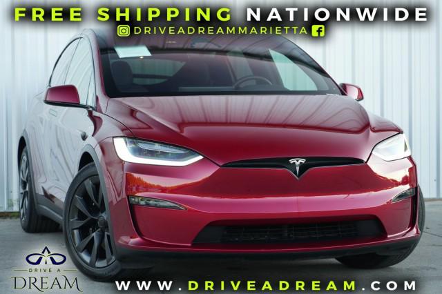 used 2023 Tesla Model X car, priced at $48,500