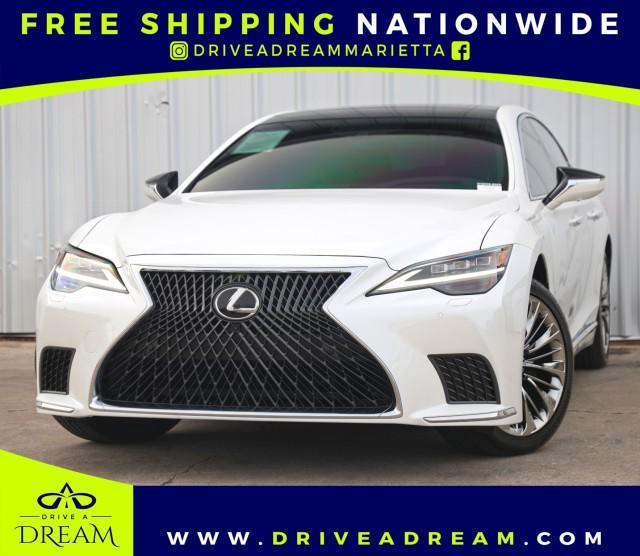 used 2023 Lexus LS 500 car, priced at $61,000