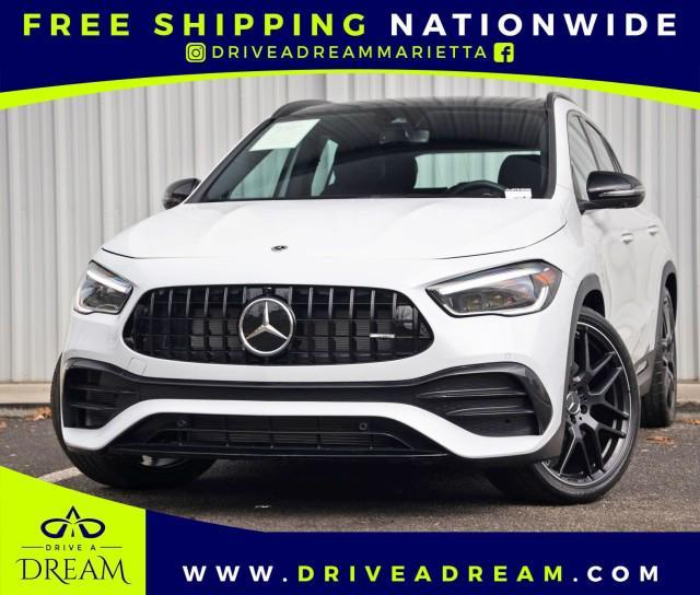 used 2022 Mercedes-Benz AMG GLA 45 car, priced at $43,500