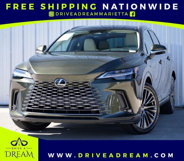used 2024 Lexus RX 450h+ car, priced at $56,000