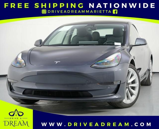 used 2022 Tesla Model 3 car, priced at $20,500