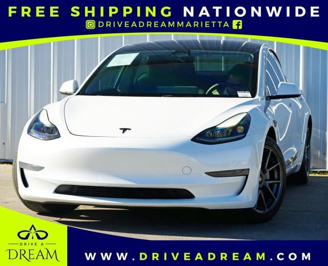 used 2023 Tesla Model 3 car, priced at $21,750