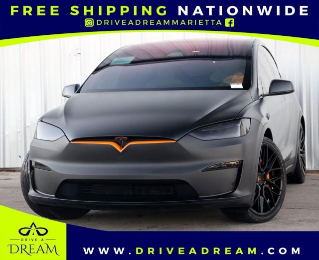 used 2022 Tesla Model X car, priced at $55,000