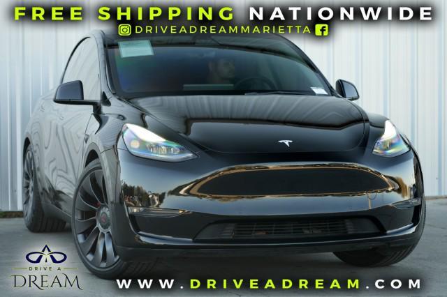 used 2022 Tesla Model Y car, priced at $25,500