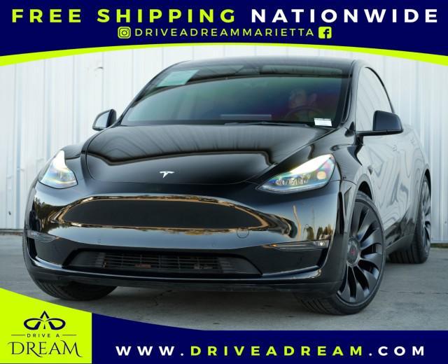 used 2022 Tesla Model Y car, priced at $25,500