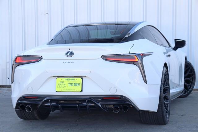 used 2022 Lexus LC 500 car, priced at $77,500