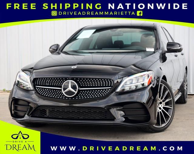 used 2021 Mercedes-Benz C-Class car, priced at $26,750