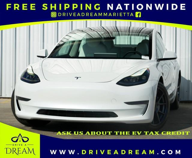 used 2021 Tesla Model 3 car, priced at $20,000