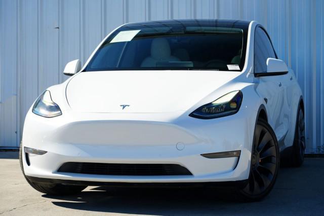 used 2021 Tesla Model Y car, priced at $21,000