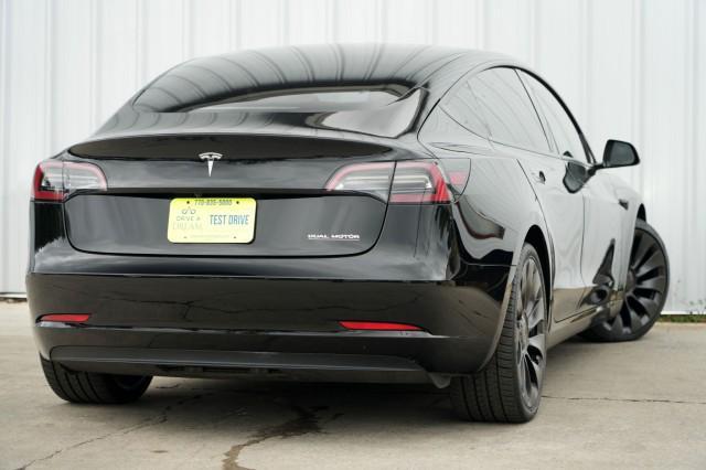 used 2023 Tesla Model 3 car, priced at $26,500