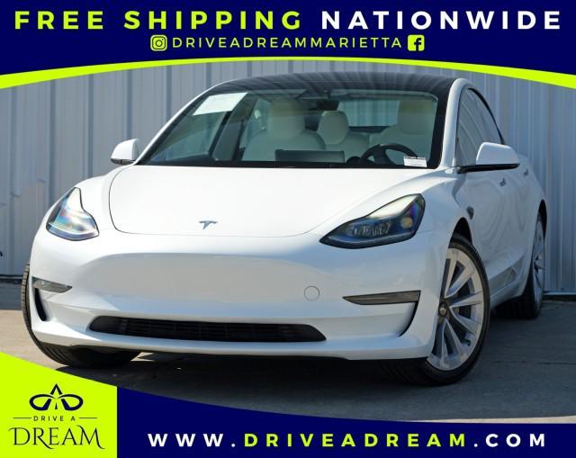 used 2023 Tesla Model 3 car, priced at $25,000