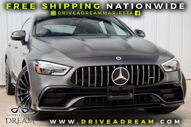 used 2021 Mercedes-Benz AMG GT car, priced at $60,000